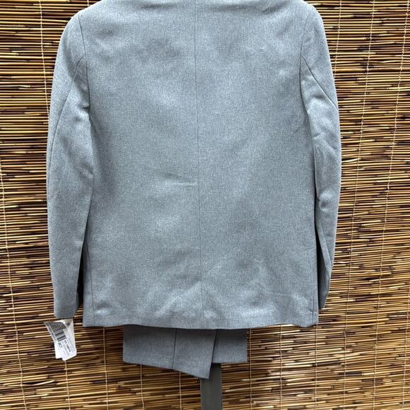 Nautica Big Boys Heather Poplin Suit, 2 Piece Set - Light Gray‎ Size 20 - Picture 3 of 3